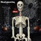 Halloween 36 Inches High Full Body Posable Standing Skeleton Decorations Outdoor with 18.8 Inches Long Skeleton Dog for Party Haunted House Supplies